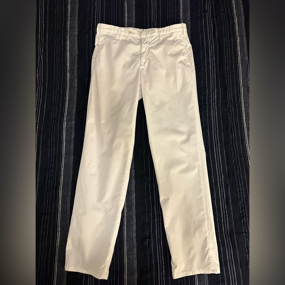 Zanella Men's White Chinos size 30